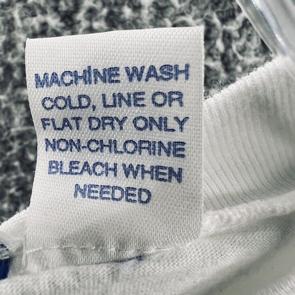 Vintage Printemps Shirt Mens One Size White Black Cow Print Novelty Buttons 90s - Picture 9 of 12